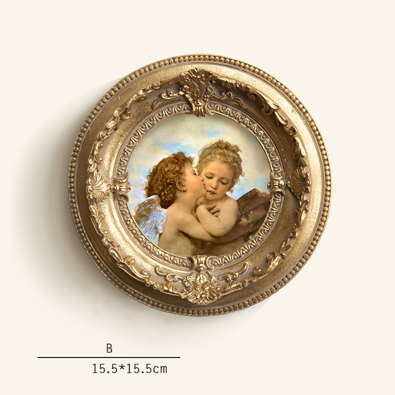 Quadro angelo stile barocco