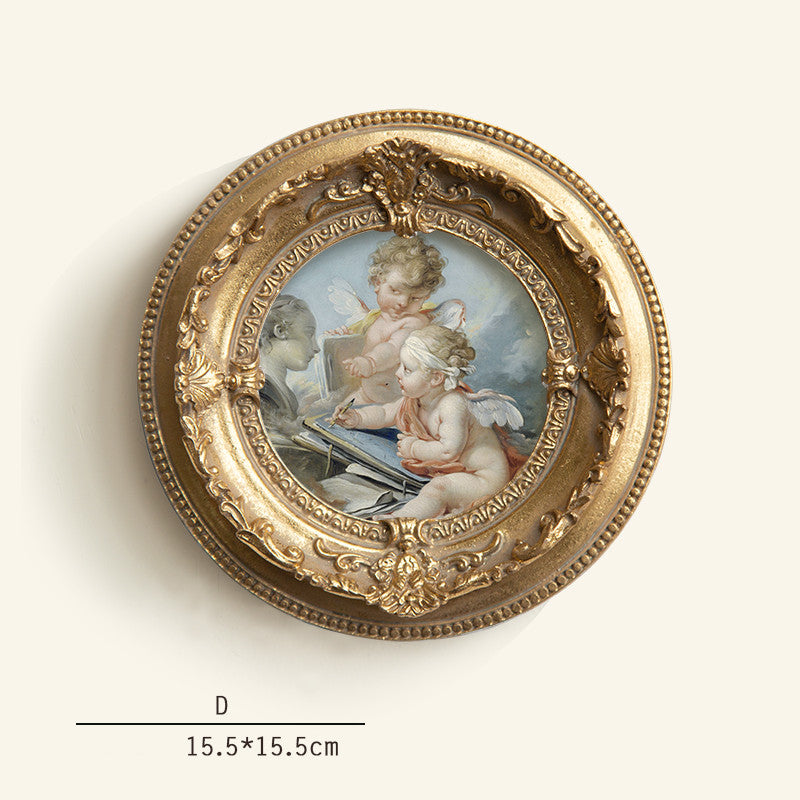 Quadro angelo stile barocco