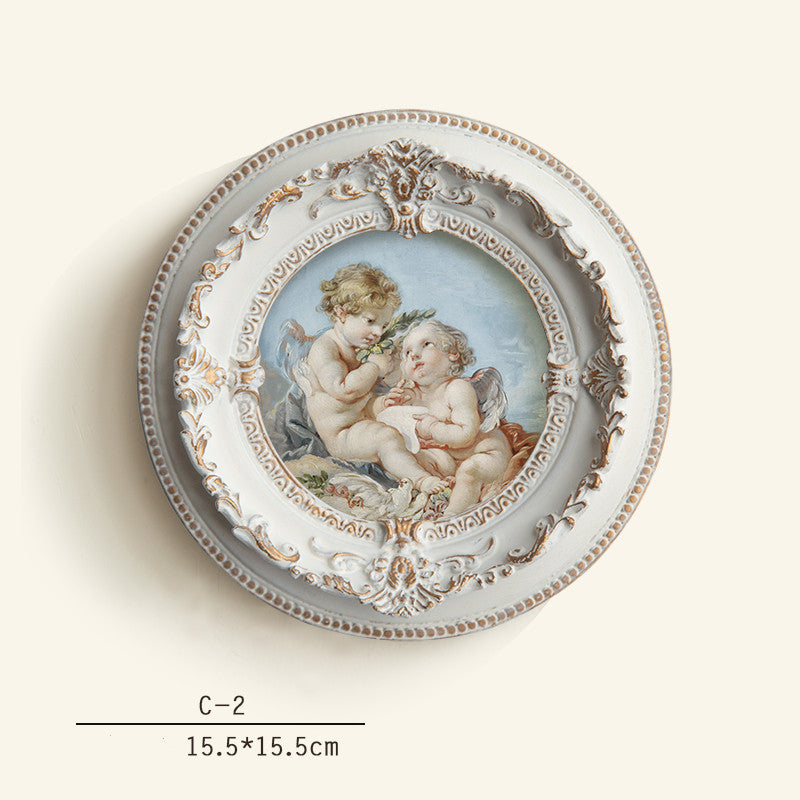 Quadro angelo stile barocco