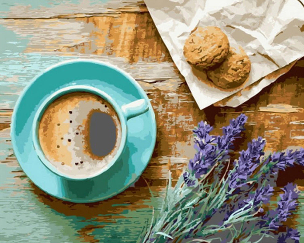 Quadro caffè da dipingere