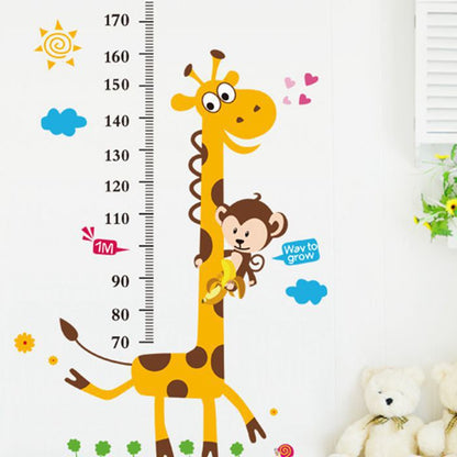 Adesivo murale giraffa