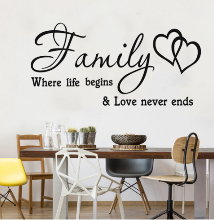 Adesivo Famiglia Doppia Stampa