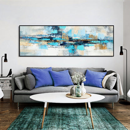 Quadro paesaggio astratto