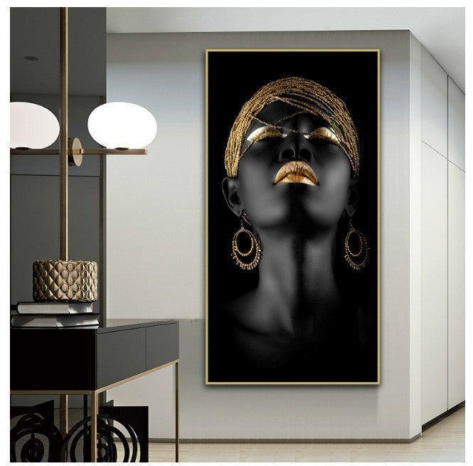 Quadro astratto orizzontale
