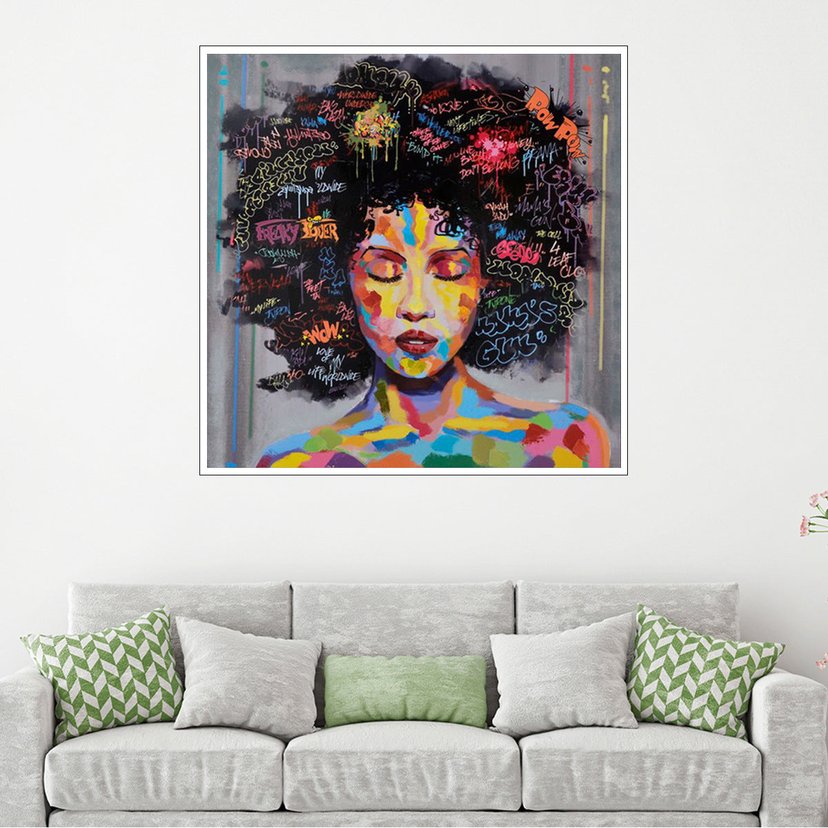 Quadro donna africana