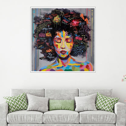 Quadro donna africana