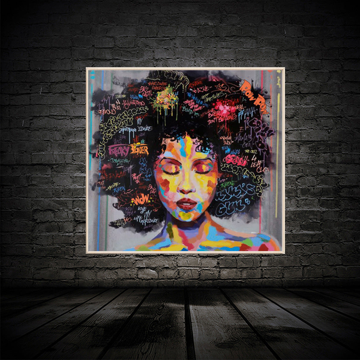 Quadro donna africana