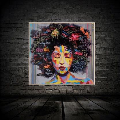 Quadro donna africana