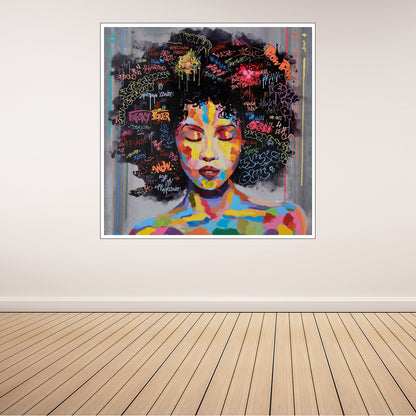 Quadro donna africana