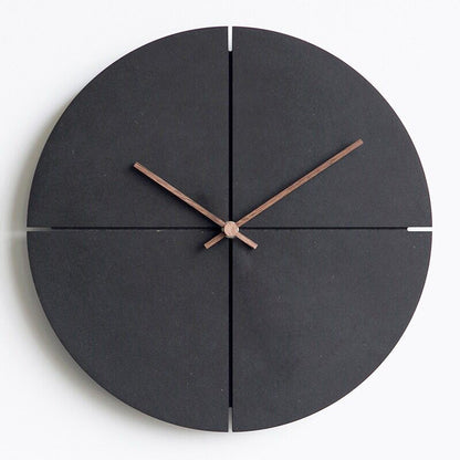 Orologio da parete Industriale nero