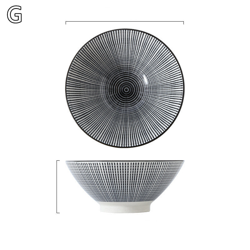 Stoviglie ceramica stile nordico