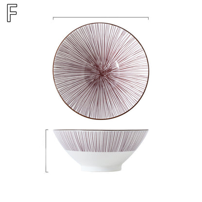 Stoviglie ceramica stile nordico