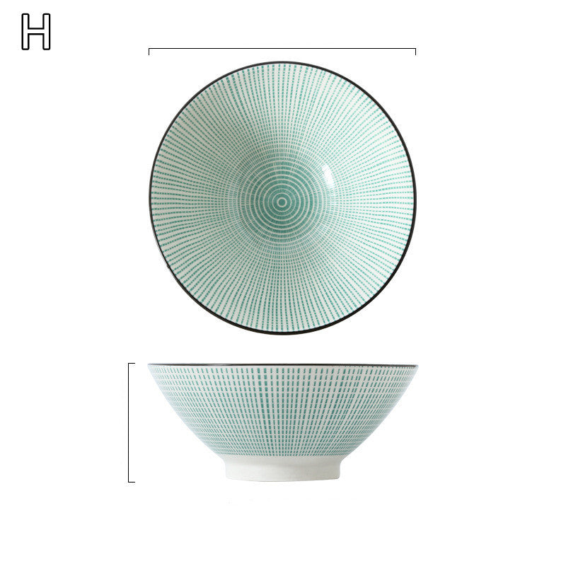 Stoviglie ceramica stile nordico