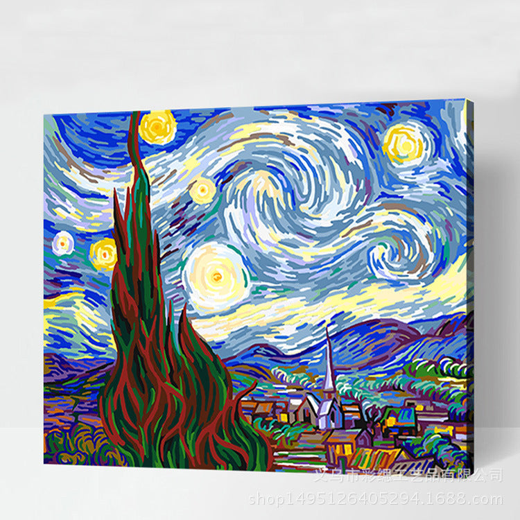 Quadro cielo stellato