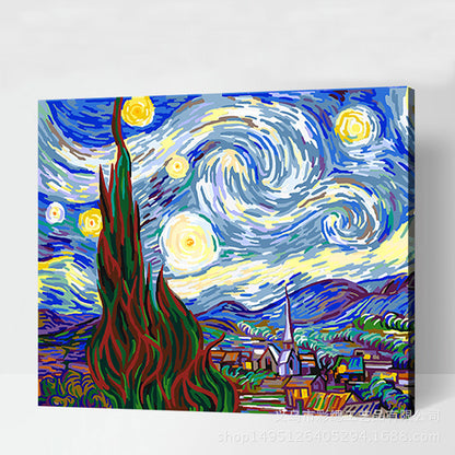 Quadro cielo stellato