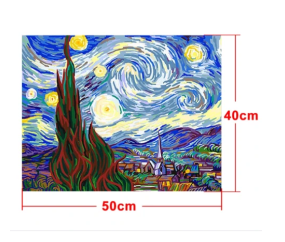 Quadro cielo stellato