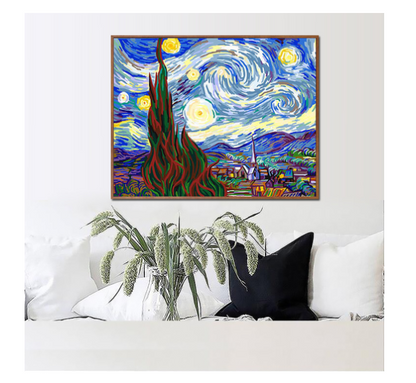 Quadro cielo stellato