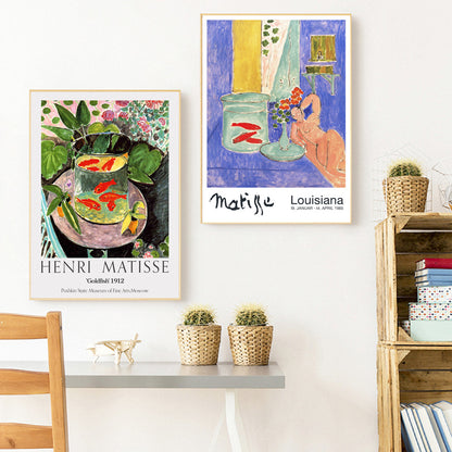 Poster pesci rossi