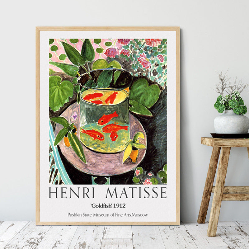 Poster pesci rossi