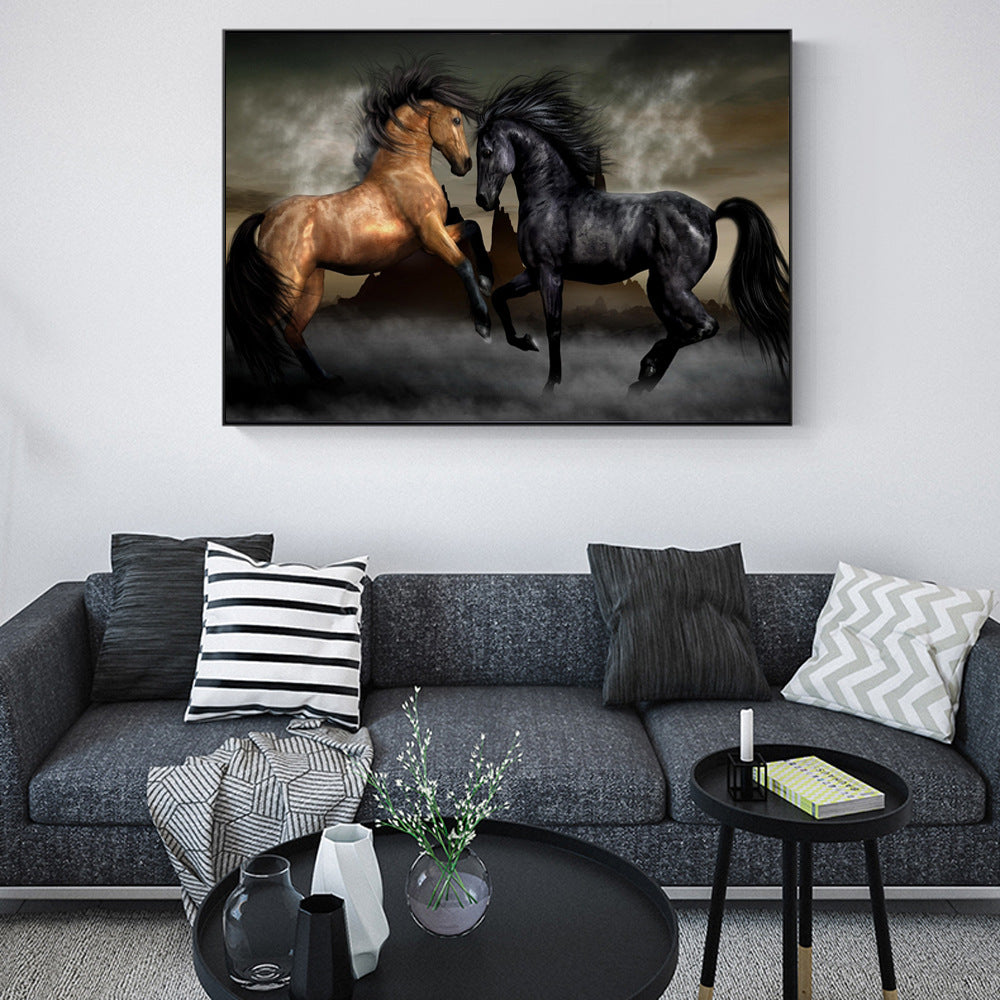Quadro cavallo moderno