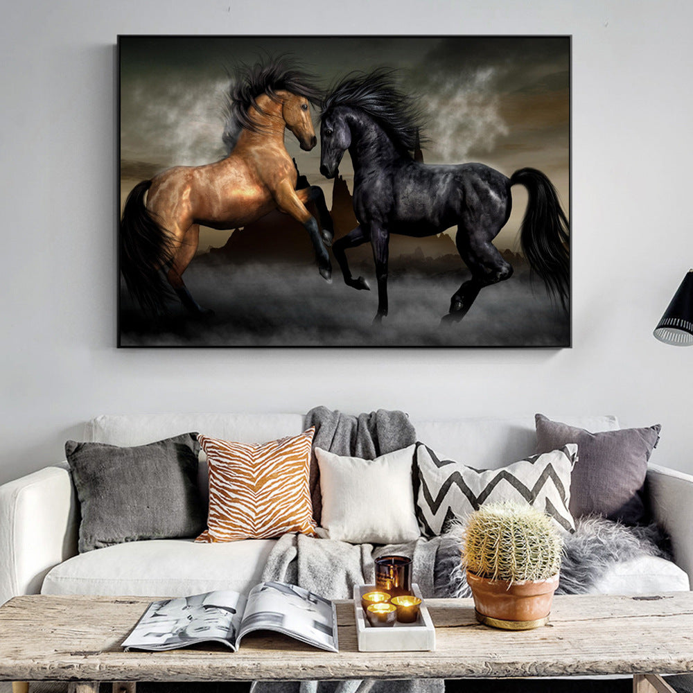 Quadro cavallo moderno