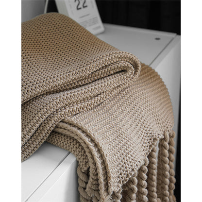 Coperta lana stile nordico