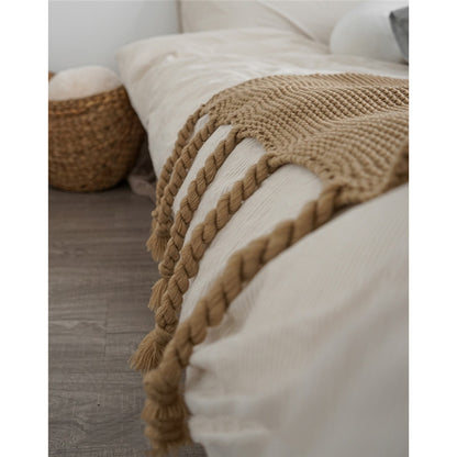 Coperta lana stile nordico