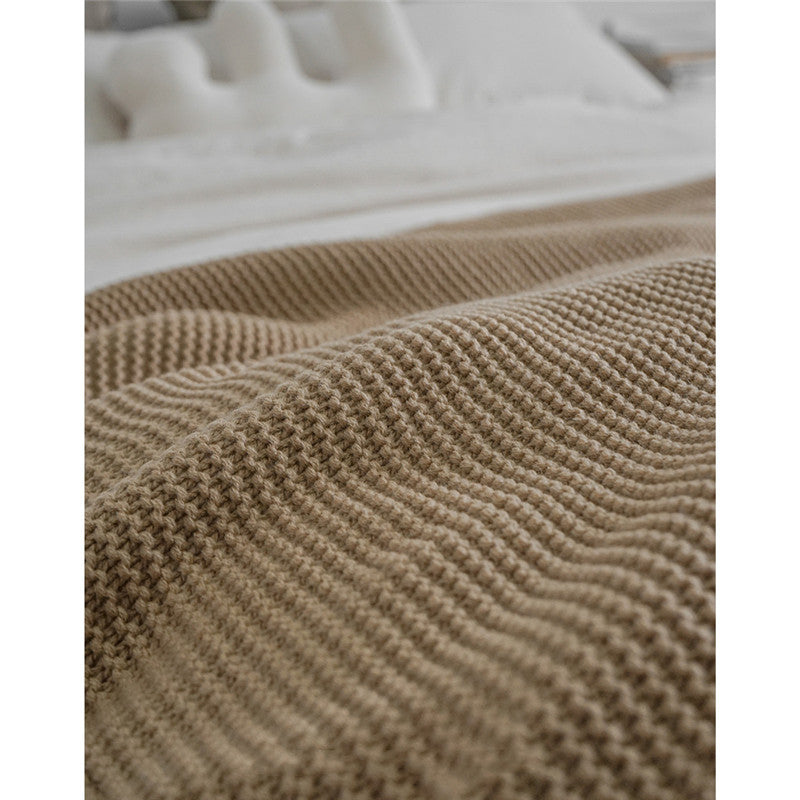 Coperta lana stile nordico