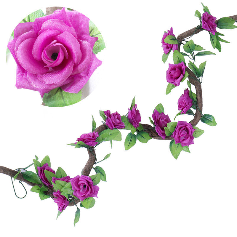 Ghirlanda Rose Artificiali