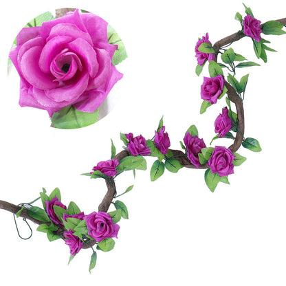 Ghirlanda Rose Artificiali