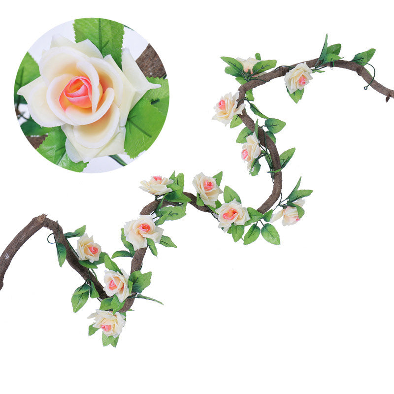 Ghirlanda Rose Artificiali