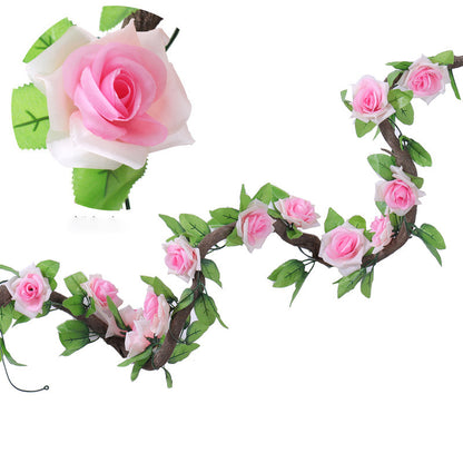 Ghirlanda Rose Artificiali