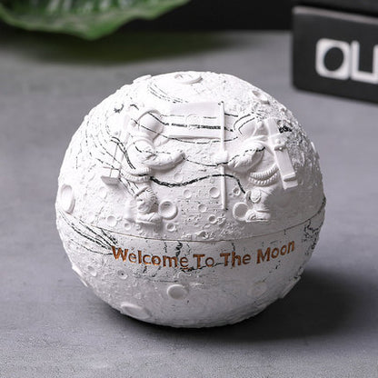 Portacenere luna cemento