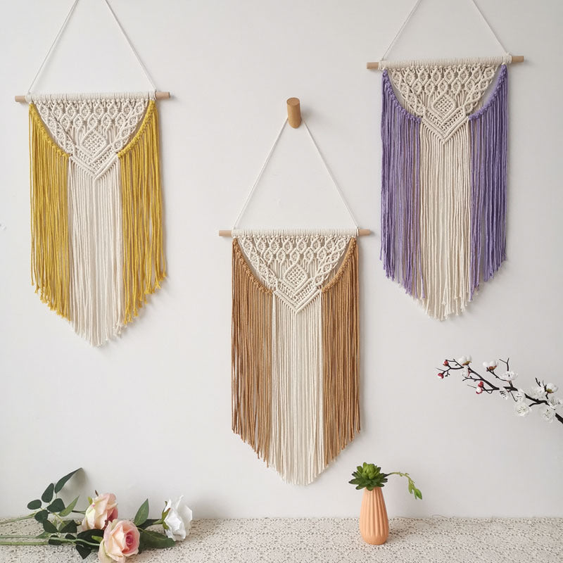 Tappezzeria cotone con nappine