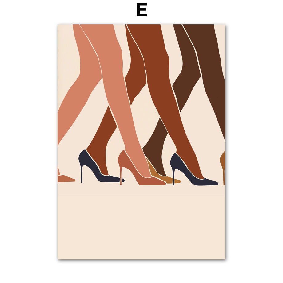 Quadro illustrazione africana