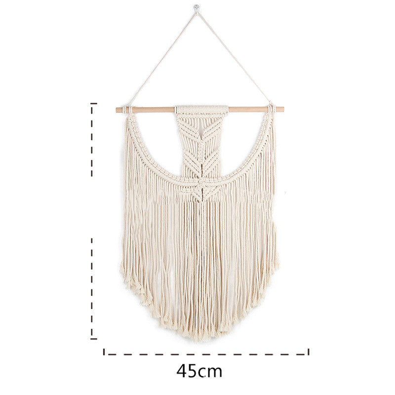 Tappezzeria tessuta boho