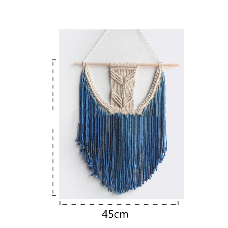 Tappezzeria tessuta boho