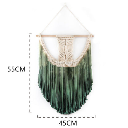 Tappezzeria tessuta boho