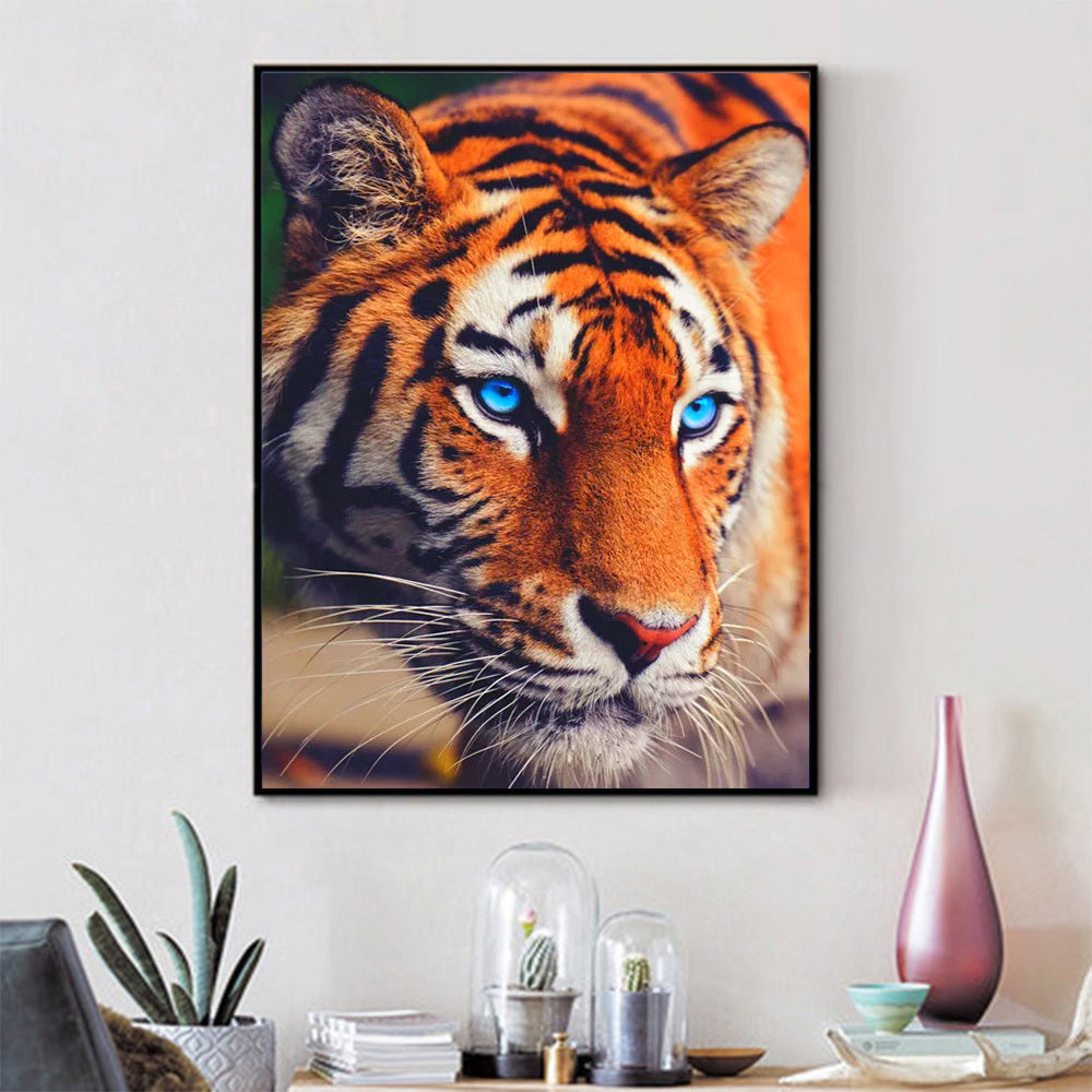 Quadro diamanti tigre