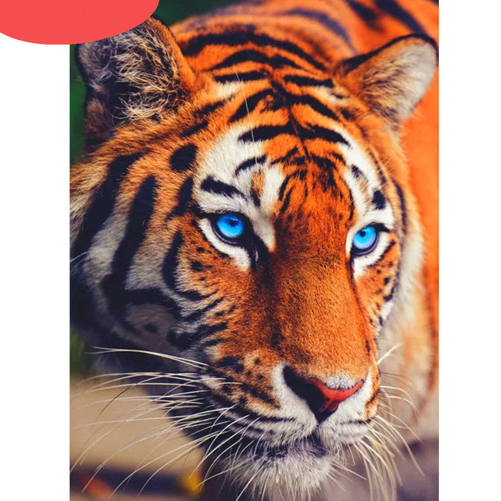 Quadro diamanti tigre