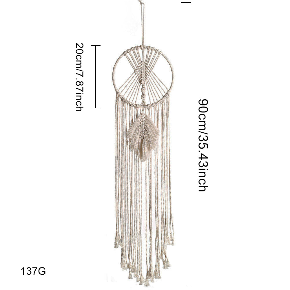 Acchiappasogni Boho Tessuto