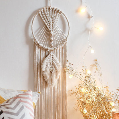 Acchiappasogni Boho Tessuto