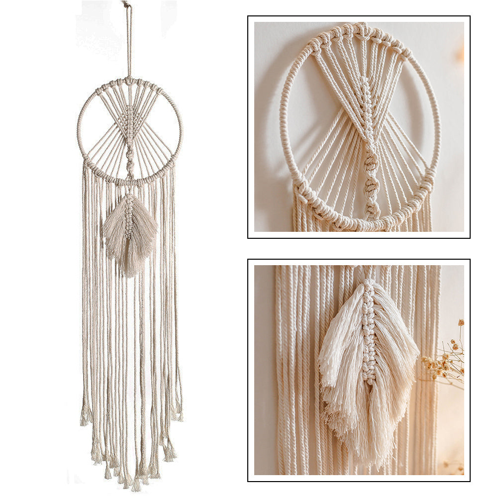 Acchiappasogni Boho Tessuto
