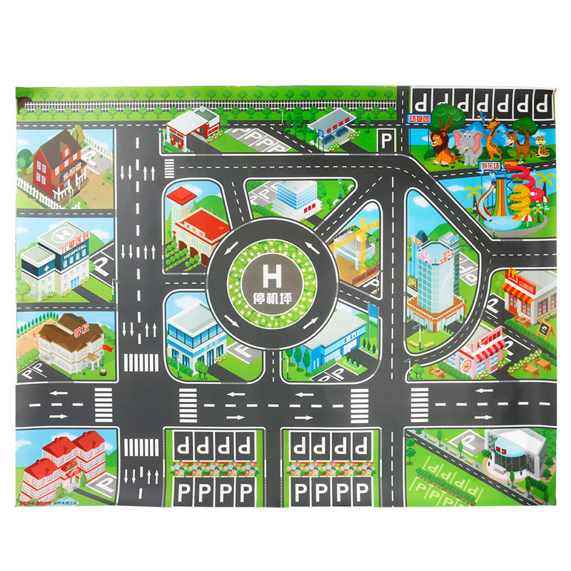 Tappeto gioco auto