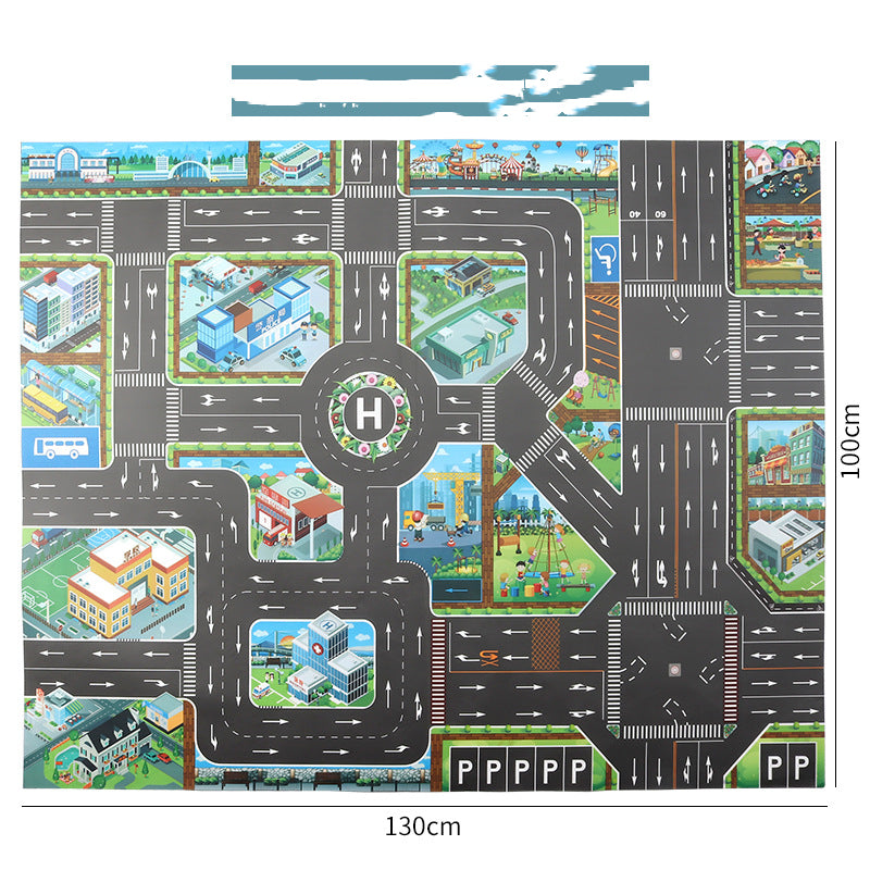 Tappeto gioco auto