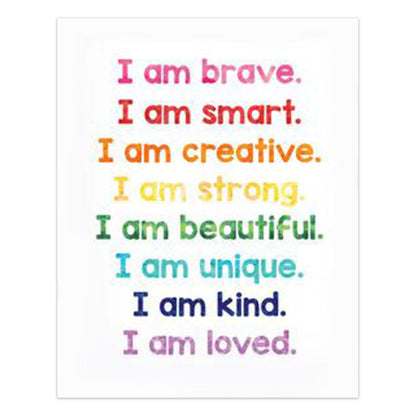 Poster educativo bambini