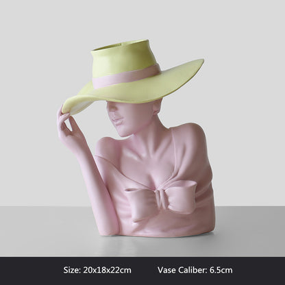 Vaso Volto Europeo