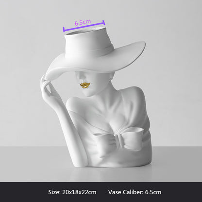 Vaso Volto Europeo