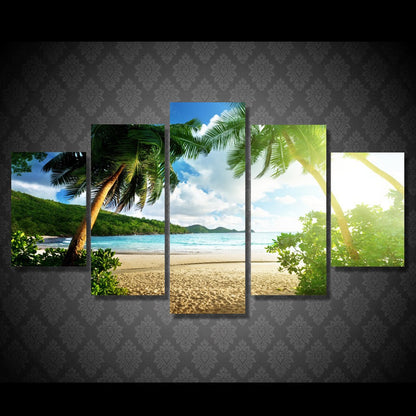 Tela spiaggia tropicale