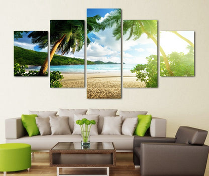 Tela spiaggia tropicale